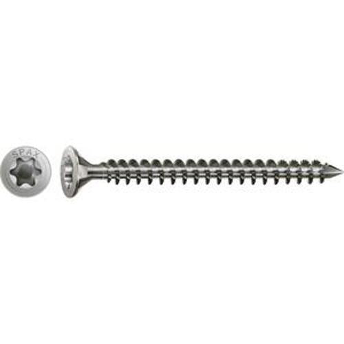A4/316 Countersunk Screw 10 x - SPAX 240mm Full Thread Single Sell