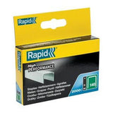 Staples 140/8 8mm Galvanised Flat Wire 2000 Pack - Rapid