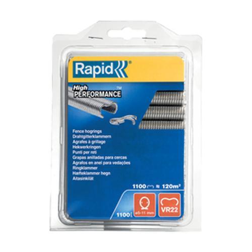 Staples VR22 Fence Galvinised 5-11mm - RAPID
