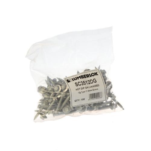Screws 35mm Hot Dip Galvanised 100 Pack - LUMBERLOK