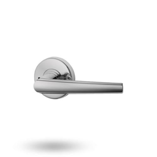Velocity Standard Rose Series Lever Set Satin Chrome Pearl L2 DP LVEL2/L2SPDP