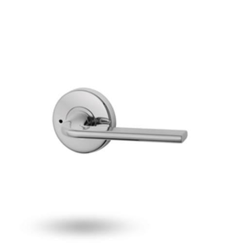 Velocity Standard Rose Series Lever Set Satin Chrome Pearl L4 - Lockwood