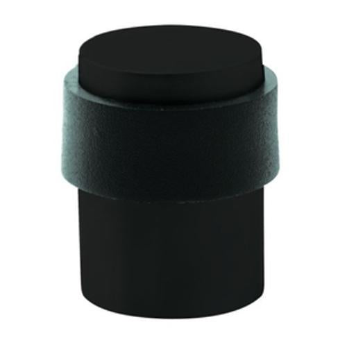 Velocity Floormount Door Stop Black Concealed Fixing