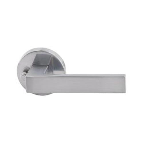 S Range Skyler Lever Integrated Privacy Set Satin Chrome - Miles Nelson