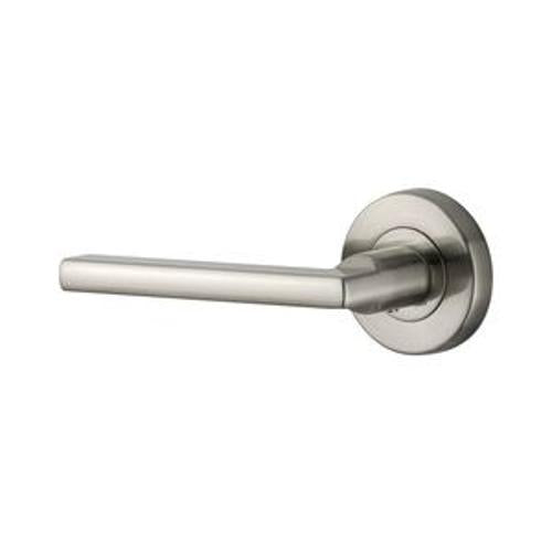 Asti Dummy Trim Round Rose Box Stain Nickel Plated I-90DT.SNP - Sylvan