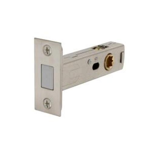 Magnetic Door Latch - Windsor 70mm Passage Brushed Nickel