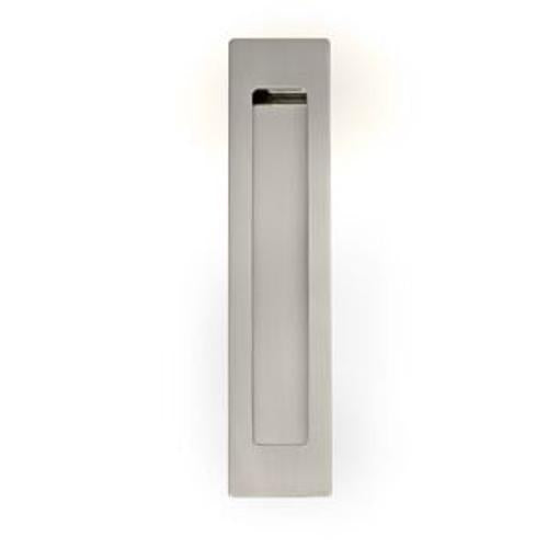 190 x 42mm Flushpull 160mm CRS Brushed Nickel - Windsor Hardware