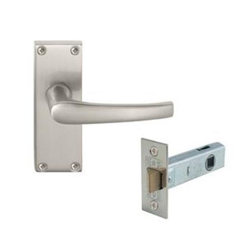 Contract Latch Passage Set 9015 + 1100 Brushed Nickel