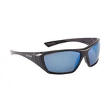 Hustler Safety Glasses Blue Mirror Polarised Lens with Pouch 1652618 - Bolle