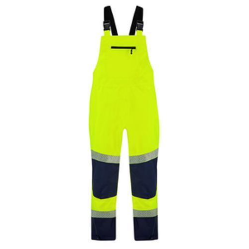 Stamina Eco Rain Bib Overtrouser Yellow/Navy - Bison M