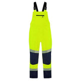 Stamina Eco Rain Bib Overtrouser Yellow/Navy - Bison M