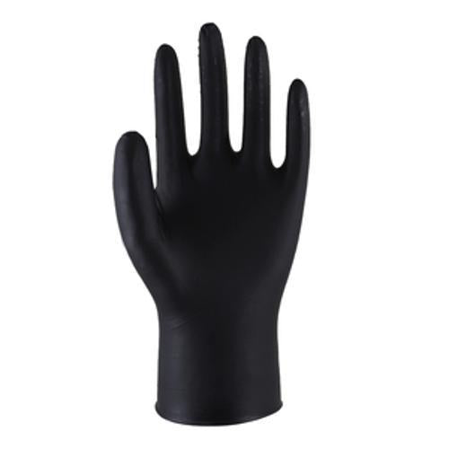 Black Grizzly Nitrile Disposable Gloves 20 Pack One Size - Lynn River