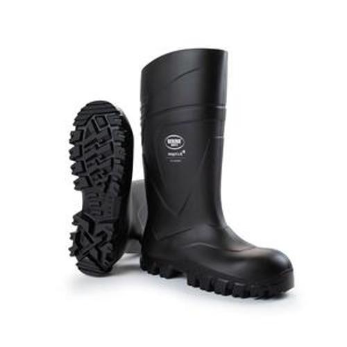 Steplitex Workboot Blk W/Safety Toe And Sole Eu-39 - Bekina