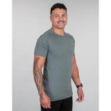 Combat Merino 160 Tee Apparel Gunmetal Grey - Bushbuck L