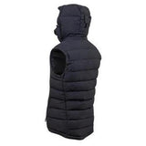 Men's Polar X Canvas Puffer Vest Black - Bushbuck L