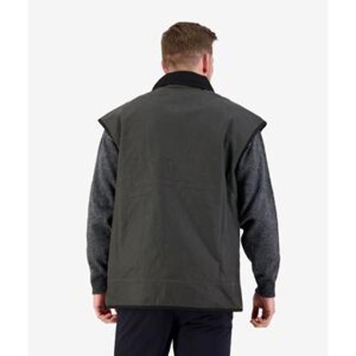 Levels Oilskin Vest Brown Cotton Mens Size - Swanndri L