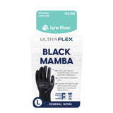 Latex Ultra Mamba Gloves - Lynn River 2XL Black/Grey