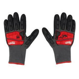 Gloves Impact Cut Level 5 Nitrile Dipped - Milwaukee S