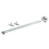 305mm Top Hung Window Fanlight Stay Chrome - Jaeco