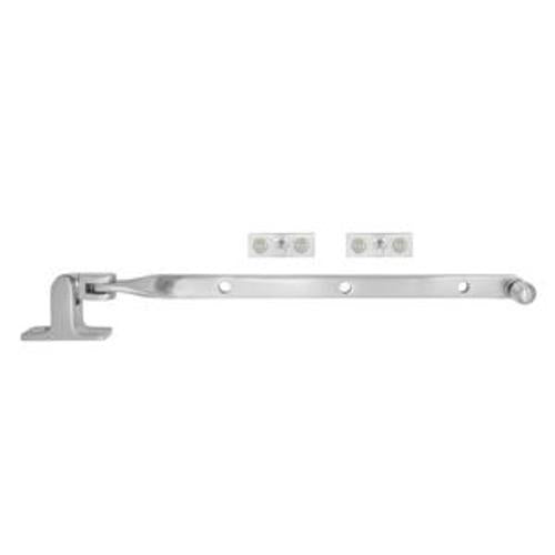 Fanlight Stay 250mm Satin Chrome