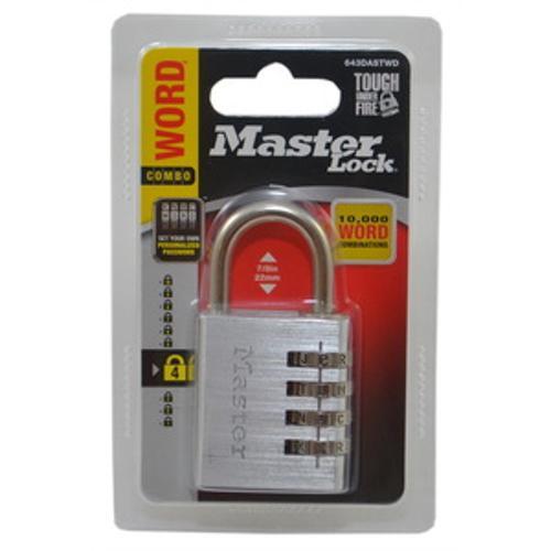 Padlock Word Combination - Master Lock 40mm Metal