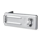 Hasp & Staple with Locking Eye Hard Wrought Steel Zinc Plated - Master Lock 89mm