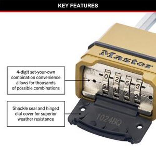 Combination Lock 51mm - MAGNUM