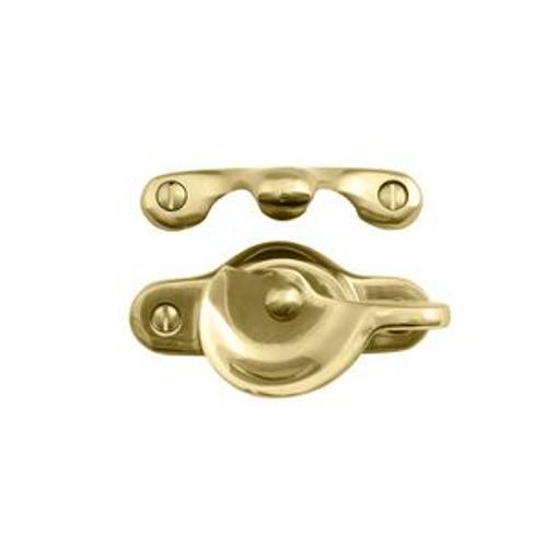 Sash Fastener Polished Brass