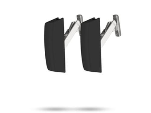 Guardian Securistay Aluminium Black 2 Pack - Yale