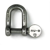 D Shackle Easy Tighten/Loosen T316 - NU-D 10mm 2500kg