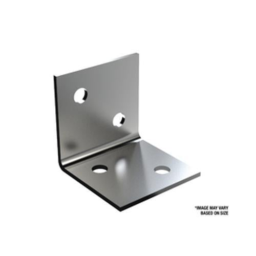 Heavy Duty Angle Bracket 250 x 200 x - Bremick 40mm Zinc Plated