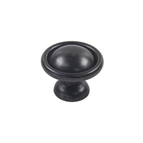 Lincoln Knob Zinc Dark Antique Black EU17.A - Sylvan