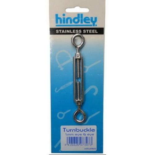 Eye & Eye Turnbuckle Stainless Steel - Hindley 5mm