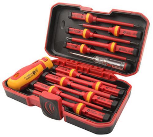 VDE Screwdriver Set in Case 13 Piece - Tolsen
