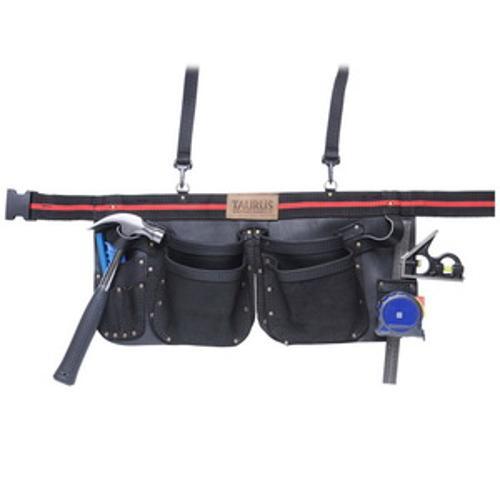 Traditional Split Leg Tool Belt Apron 50mm Leather 4 Inside/Outside Pocket AC13R
