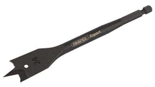 Flat Wood Bit 152 x - Draper 24mm DRFB24