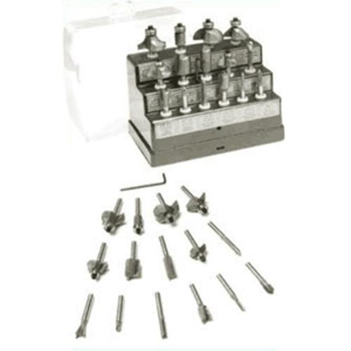 15 Piece Tungsten Carbide DIY Router Bit Set - Linbide
