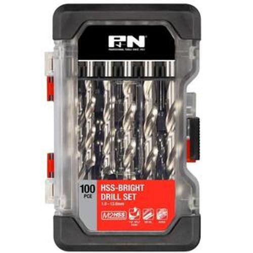 Jobber Drill Set HSS-Bright 1-13mm 100 Piece Set - P&N