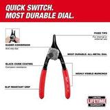 Snap Ring Pliers 9 Piece Set - Milwaukee