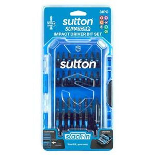 Stack In Screwdriver Bit Set 31 Piece - Sutton Tools