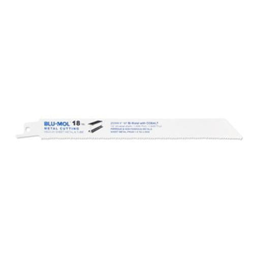 Reciprocating Saw Blade Metal - Blu-Mol 200mm x 18tpi BL6961