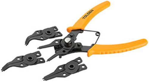 Circlip Plier 4 In 1 160mm Interchangeable Head TL10100 - Tolsen