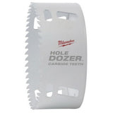 HOLE DOZER Carbide Teeth Bi-Metal Hole Saw - Milwaukee 108mm