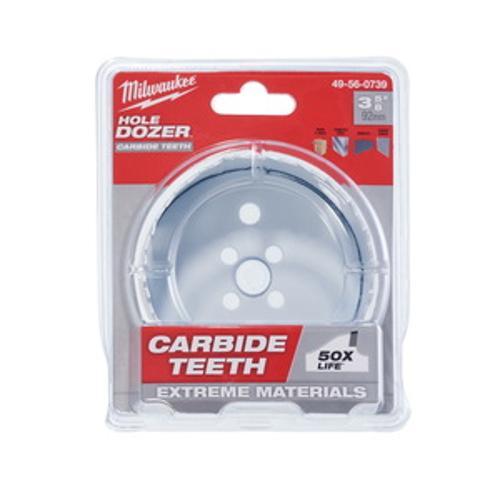 HOLE DOZER Carbide Teeth Bi-Metal Hole Saw - Milwaukee 92mm