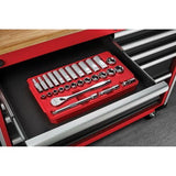 Ratchet And Socket Set 3/8 Inch Drive 28 Piece - SAE 48229408 - Milwaukee