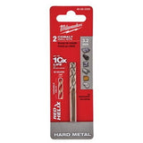 Red Helix Cobalt Drill Bit 3.2 x - Milwaukee 65mm 2 Pack