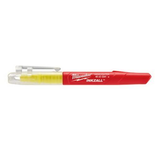 INKZALL Jobsite Yellow Highlighter 5 Pack - Milwaukee