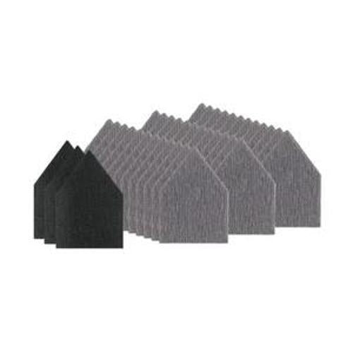 Assorted Hook & Look Net Sandpaper 36PK Only Compatible With M12 FUEL Orbital