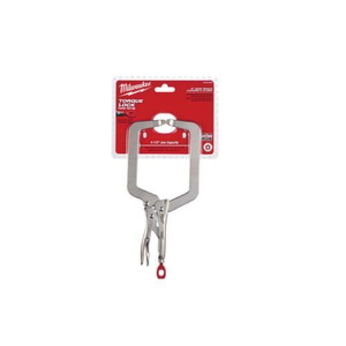 Torque Lock Deep Reach C Clamp Locking Pliers Regular Jaws 228mm (9 Inch)
