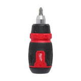 Ratcheting Compact Screwdriver Multi-Bit 8in1 - Milwaukee